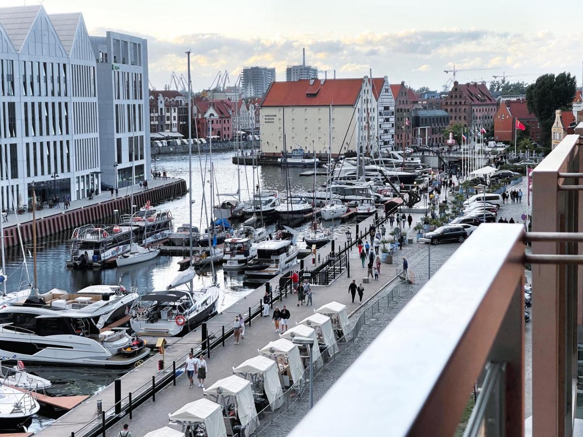 Waterlane W Oknami Na Rzeke - Marina View - Comfy * Гданськ